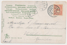 Grootrondstempel Ter heiden (N.Br.) - IJmuiden 1907
