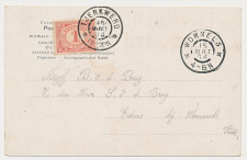 Grootrondstempel Tjerkwerd - Edens - Wommels 1904