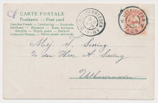 Grootrondstempel Uithuizen - Uithuistermeeden 1906