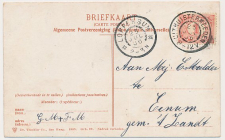 Grootrondstempel Uithuistermeeden - Loppersum 1906