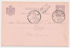 Grootrondstempel Voorburg - Velp 1898