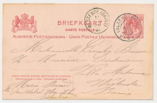 Grootrondstempel Valkenburg (Lb.) - Westende Belgie 1906