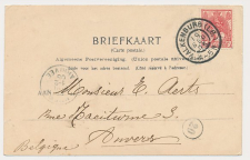 Grootrondstempel Valkenburg (Lb.) - Antwerpen Belgie 1905