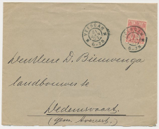 Grootrondstempel Veendam - Dedemsvaart 1905