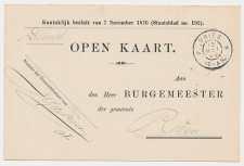 Grootrondstempel Vries - Roden 1899