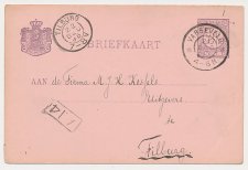 Grootrondstempel Varseveld - Tilburg 1896