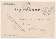 Grootrondstempel Wildervank - Gieten 1906