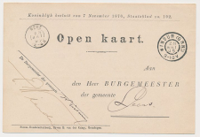 Grootrondstempel Winsum (Grn:) - Wehe - Leens 1905