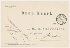 Grootrondstempel Winsum (Grn:) - Roden 1900