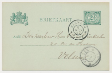 Grootrondstempel Warmond - Velsen 1903