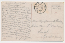 Laaxum - Grootrondstempel Warns - Sondel 1915