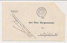 Grootrondstempel Woudenberg - Nijkerk 1907
