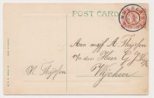 Grootrondstempel Wijchen 1910