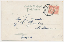 Grootrondstempel Warns - Molkwerum 1911