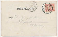 Grootrondstempel De Waal (Texel) 1906