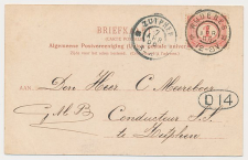 Grootrondstempel Wijdenes 1906