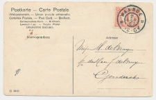 Grootrondstempel Waarde - Gouderak 1907