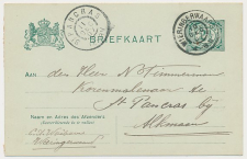 Grootrondstempel Wieringerwaard 1907
