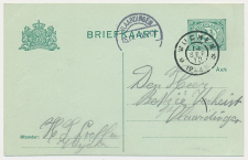 Grootrondstempel Wijchen - Vlaardingen 1910