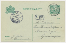 Duurswoude - Grootrondstempel Wijnjeterp 1911