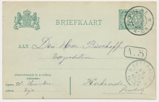 Eys - Grootrondstempel Wijlre - Kerkrade 1905