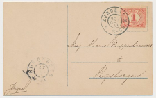 Grootrondstempel Zundert - Rijsbergen 1911