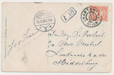 Grootrondstempel Zwartewaal - Middelburg 1909