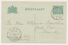 Grootrondstempel Het Zand (N.H.) 1910
