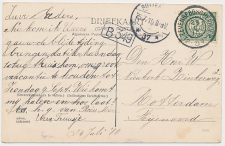 Grootrondstempel Zevenbergschenhoek 1910