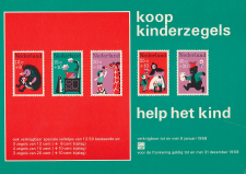 PTT Reklame-schildje Em. Kind 1967