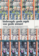 PTT Reklame-schildje Em. Kind 1981