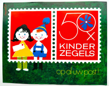 Brievenbus-Affiche - Periode Em. Kind 1976 - Groot formaat