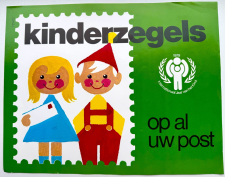 Brievenbus-Affiche - Periode Em. Kind 1979 - Groot formaat