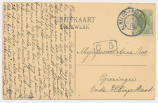 Grootrondstempel traject: Almeloo - Apeldoorn I 1918          