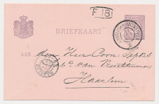 Grootrondstempel traject: Amsterdam - Antwerpen E 1898