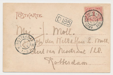 Grootrondstempel traject: Amsterdam - Antwerpen IVA 1904