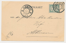Grootrondstempel traject: Amsterdam - Antwerpen B 1900
