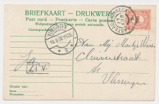 Grootrondstempel traject: Amsterdam - Breda X 1908