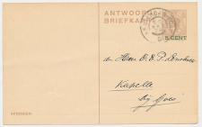 Grootrondstempel traject: Amsterdam - Edam C 1928