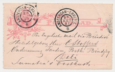 Grootrondstempel traject: Amsterdam - Emmerik B 1897