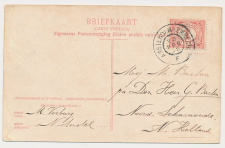 Grootrondstempel traject: Amsterdam - Emmerik F 1905