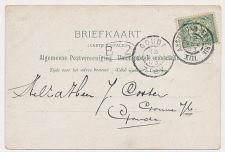 Grootrondstempel traject: Amsterdam - Emmerik XIII 1903