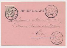 Grootrondstempel traject: Amsterdam - Enkhuizen I 1898