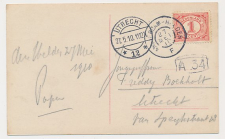 Grootrondstempel traject: Amsterdam - Helder F 1910