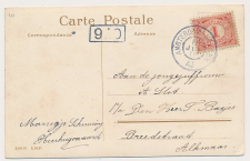 Grootrondstempel traject: Amsterdam - Helder AI 1915