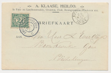 Grootrondstempel traject: Amsterdam - Helder C 1910