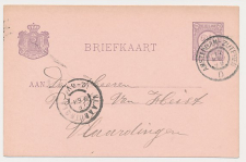 Grootrondstempel traject: Amsterdam - Zutphen D 1899