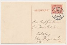 Grootrondstempel traject: Amsterdam - Zutphen G 1910