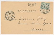 Grootrondstempel traject: Amsterdam - Zutphen C 1905