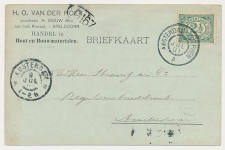 Grootrondstempel traject: Amsterdam - Zutphen A 1901